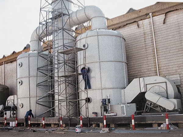 高濃度玻璃鋼酸霧凈化塔