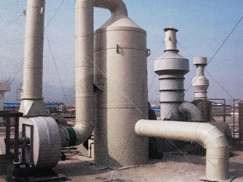 FRP/PP酸霧凈化塔